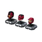 FIGURINE McFarlane - Emsemble de 3 casques rouge Halo 3 …