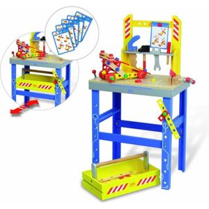 VILAC Grand établi Batibloc et son tiroir/boite ? outils