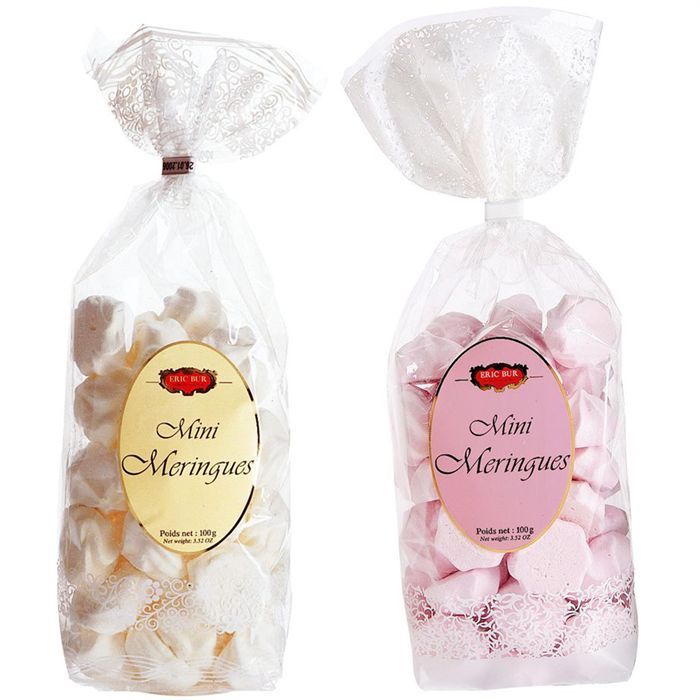 BUR Lot Mini Meringues Nature+Mini Mer. Fr. (x1) Achat / Vente