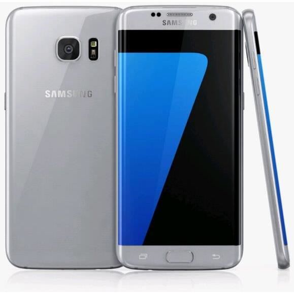 Sam Galaxy S7 Edge Dual Sim G935FD 4G 32Go argent smartphone débloqué