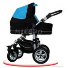 POUSSETTE  Poussette 3 en 1 landau maxi cosy assise canne