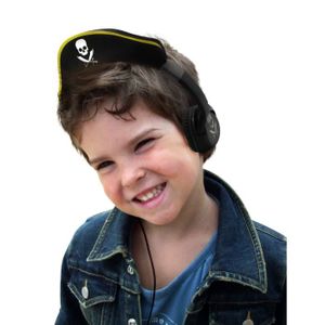 TEKNOFUN Casque Stéréo Pirate Son Limité pour Enfant