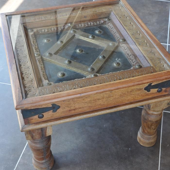 table basse indienne