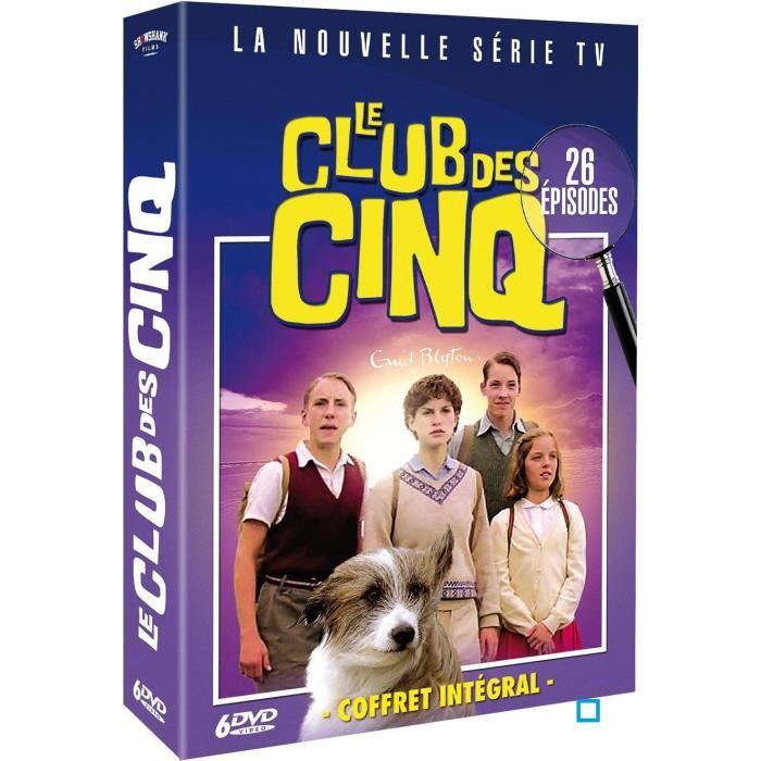 Le Club Des Cinq Série Tv 1996 LE NOUVEAU CLUB DES CINQ - L'INTÉGRALE - Coffre... en dvd film pas cher