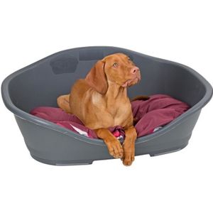 KERBL Lit PVC Sleepers 3 pour chien - 80,5x55x32cm - Gris