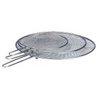  LOT 3 COUVERCLES INOX 25/28/32 CM