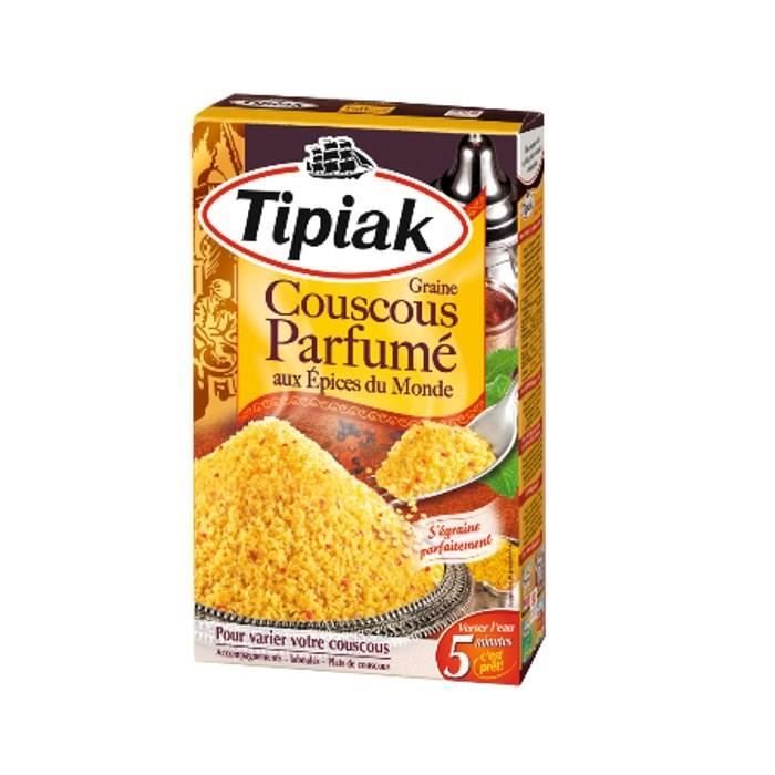 Tipiak Couscous parfumé épices du monde 500g Achat / Vente semoule & céréales TIPIAK Cous