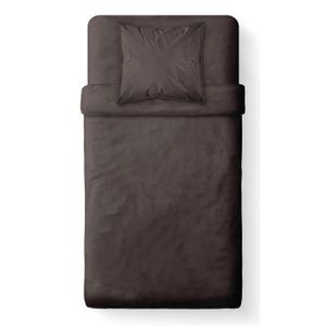 TODAY Housse de couette 100% coton 140x200cm CACAO