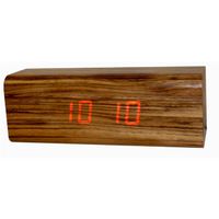 RÉVEIL ENFANT Réveil bois à LED-220V
