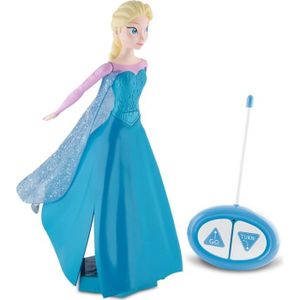 LA REINE DES NEIGES Elsa Radiocommandée Patine et Chante