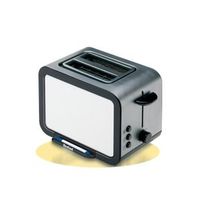 GRILLE-PAIN - TOASTER  Tefal - TT 8121 - Delight - Grille Pain - Acier