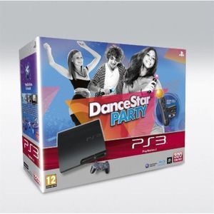 PLAYSTATION 3 PACK PS3 320GO NOIRE + PACK MOVE + DANCESTAR PARTY
