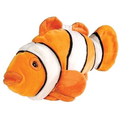 peluche poisson rouge