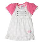 ENSEMBLE DE VETEMENTS CHICCO Ensemble 2 Pièces Robe + Cardigan Gris Rose