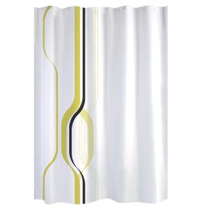TAPIS DE BAIN-TOILETTE - RIDEAU DOUCHE Rideau de douche GELCO Hommage en tissu 200x180cm
