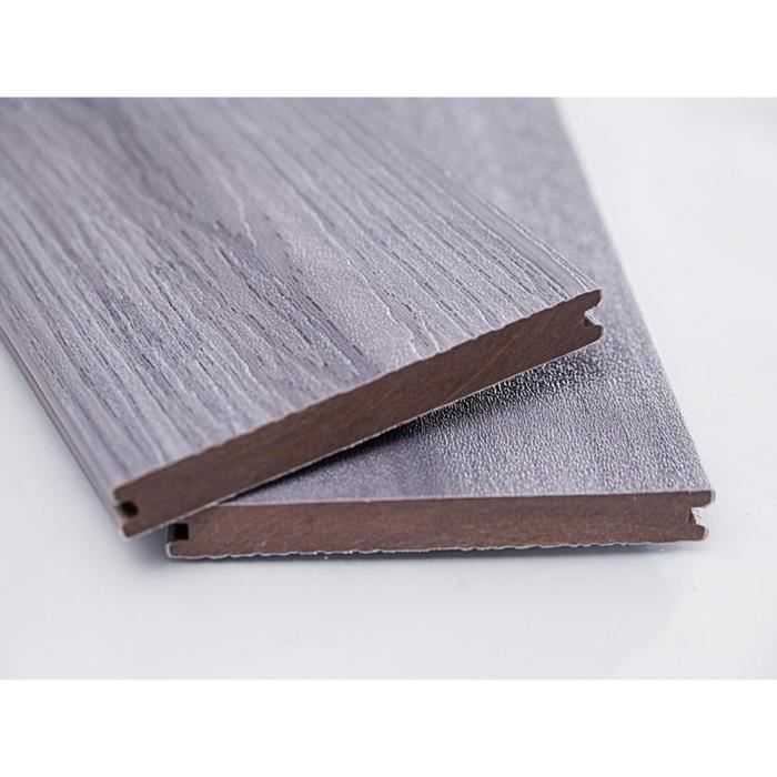 m&sup2; lame de terrasse gris composite +  Achat / Vente revetement