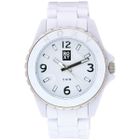 MONTRE BRACELET Montre Femme - Quartz - Blanc - W205BR-AWHT