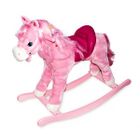 JOUET A BASCULE Cheval à bascule rose