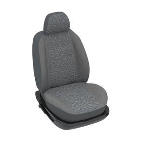 DBS Tim-U Housse Universelle Si?ge conducteur pour Véhicule Utilitaire en Simili Gris avec Jacquard Motif Ton sur Ton