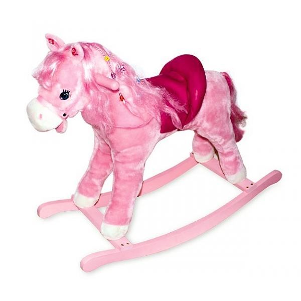 Cheval à bascule rose Achat / Vente jouet à bascule Cadeaux de