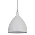 LUSTRE - SUSPENSION - PLAFONNIER Suspension métallique blanche Tissa