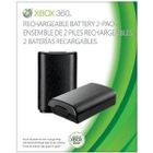 LOT ACCESSOIRE CONSOLE PACK 2 BATTERIES RECHARGEABLES / XBOX360