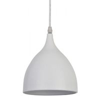LUSTRE - SUSPENSION - PLAFONNIER Suspension métallique blanche Tissa