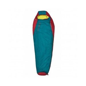 COLUMBUS Sac de couchage Misti 300 zip droit Vert et rouge