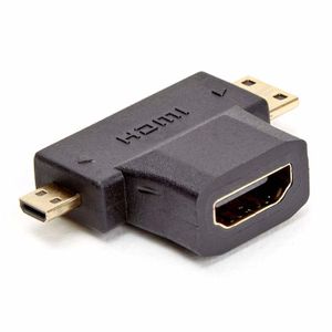 D2 Adaptateur 0 micro et mini HDMI mâle/ HDMI femelle