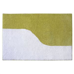 TAPIS - DESSOUS DE TAPIS Tapis GELCO Hommage blanc & vert 90x60cm TAPIS - DESSOUS DE TAPIS Tapis GELCO Hommage blanc & vert 90x60cm