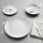 ASSIETTE - SOUS-ASSIETTE - SERVICE COMPLET MYK Service de table 18 pièces PERLE CHIC