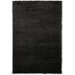 TAPIS - DESSOUS DE TAPIS Tapis shaggy longue mèche noir 200x290cm