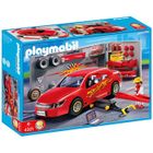UNIVERS MINIATURE Playmobil Voiture Atelier Tunning
