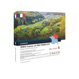 GARMIN Carte Topo France V4 Nord-Est Pro