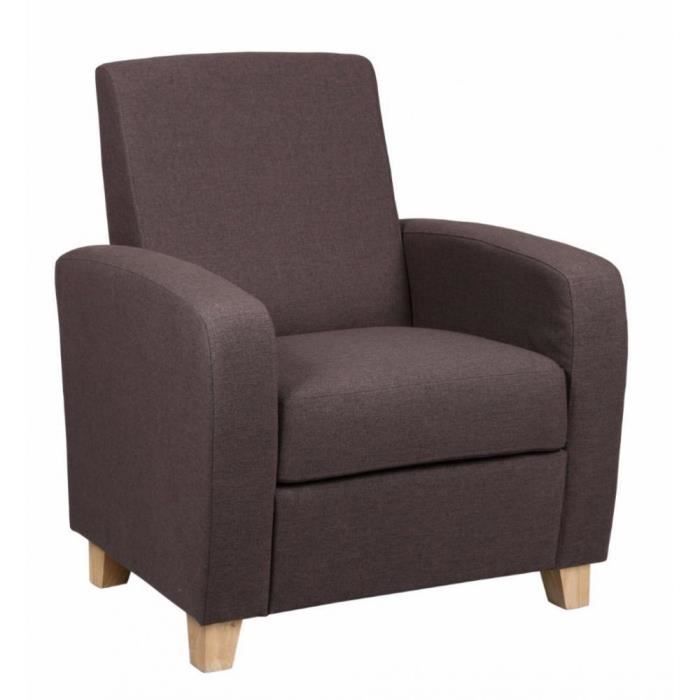 Petit fauteuil SEATED tissu prune Achat / Vente fauteuil Violet