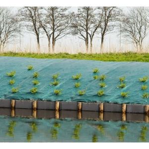 Toile de paillage paysages - vert 90 gr/m? - 1x25m