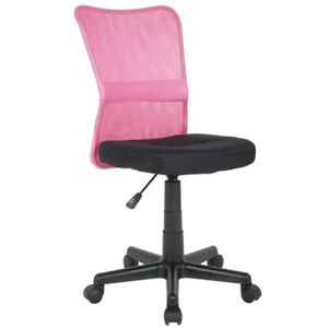 chaise de bureau rose pas cher