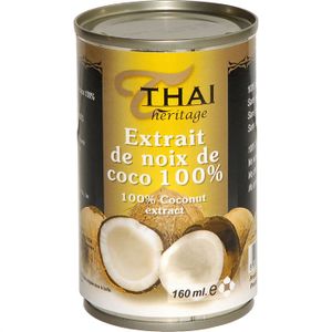 AUTRES SAUCES FROIDES THAI HERITAGE Extrait de noix de coco 160g (x1) AUTRES SAUCES FROIDES THAI HERITAGE Extrait de noix de coco 160g (x1)