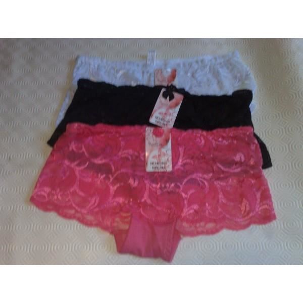 shorty femme dentelle pas cher