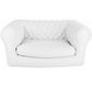 CANAPE Canapé gonflable Chesterfield blanc