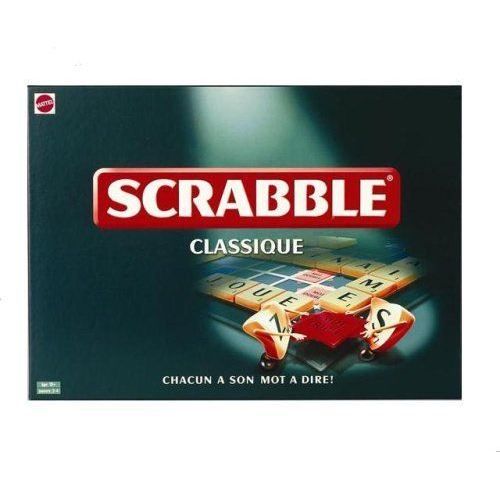 Scrabble Classique Plus célèbre des jeux de lettres, le SCRABBLE