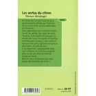 SANTE / FAMILLE / VIE PRATIQUE LES VERTUS DU CITRON