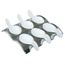 Plateau SEFAMA SILVER &amp; 6 cuillères amuse-bouche