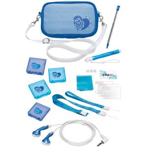 LOT ACCESSOIRE CONSOLE PACK MY BLUE HEART / Accessoire console 3DS LOT ACCESSOIRE CONSOLE PACK MY BLUE HEART / Accessoire console 3DS