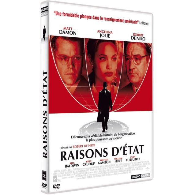 Film Raisons D état DVD Raisons d'état en dvd film pas cher Alec Baldwin-Angelina Jolie