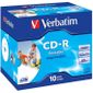 CD - DVD - BLU-RAY VIERGE POUR PC Verbatim CD-R 80 min 52x (10) Imprimable