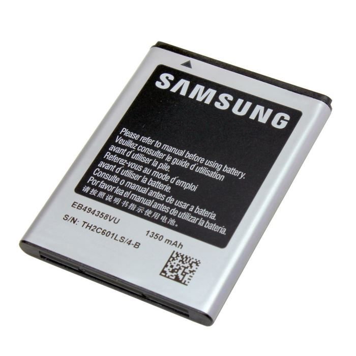 Batterie d'origine Samsung 1350 mAh pour Galaxy ACE S5830 Batterie d