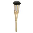 BALISE - BORNE SOLAIRE - BATON LUMINEUX BORNE SOLAIRE BAMBOU 55  X2 SL