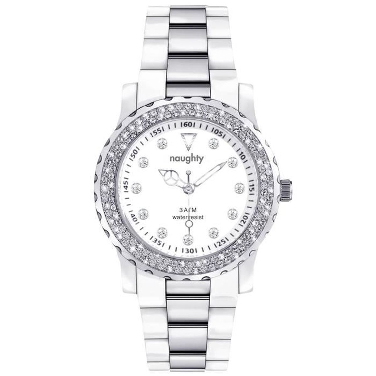 montre femme orn 233 e de 11 cristaux swarovski 174 blanc montre femme orn 233 e de 11 cristaux swarovski 174 blanc