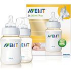 BIBERON ET PIECES DETACHEES AVENT Lot 2 Biberons Anti-coliques 260 ml